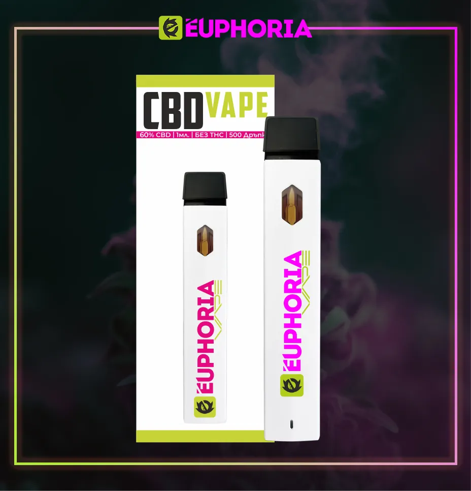 E-Euphoria 60% CBD - чистота и качество във всяка капка