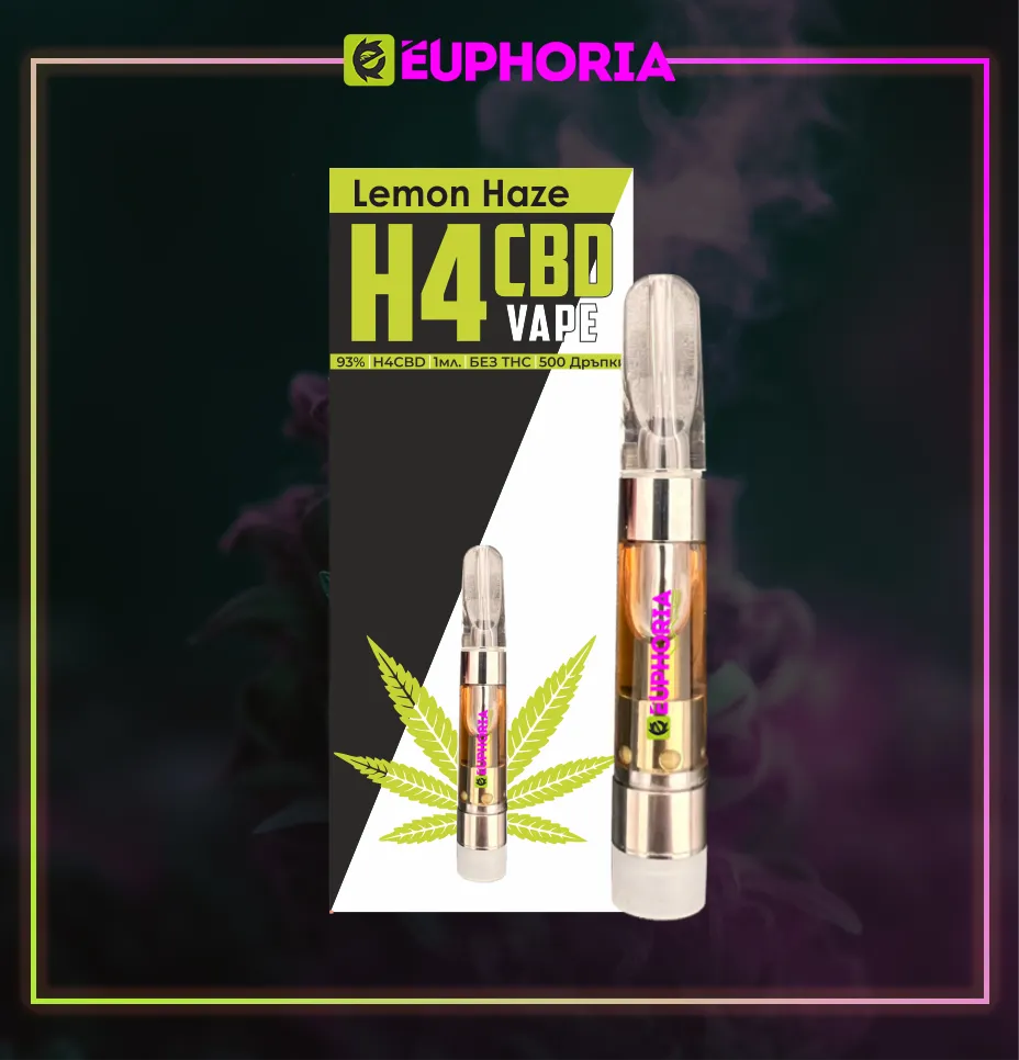 E-Euphoria H4CBD пълнител с аромат на лимонова мъгла