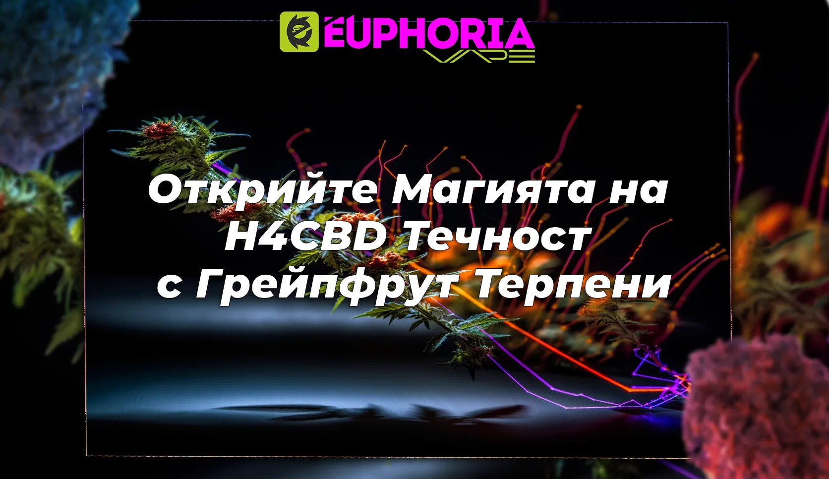 H4CBD масло, ползи и качество E-Euphoria