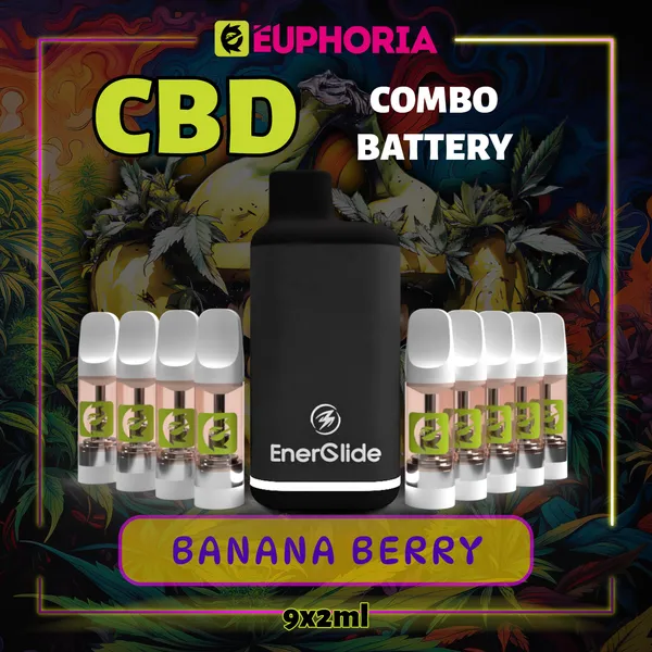 CBD пълнител на марката EEuphoria за вейпинг – висококачествен продукт за потребители на канабиноиди.