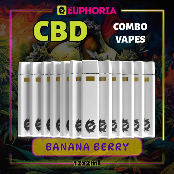 Професионален комплект за вейпинг с CBD от марката EEuphoria, включващ пълнител и елегантен дизайн за максимално удоволствие.