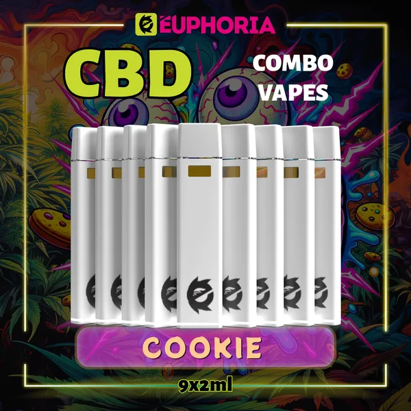 Професионален пълнител за вейп с CBD от марката EEuphoria, подходящ за релаксация и подобряване на благосъстоянието.