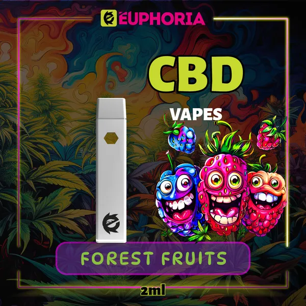 EEuphoria CBD vaping продукт с пълнител, съдържащ висококачествени канабиноиди за оптимално изпаряване и релаксация.