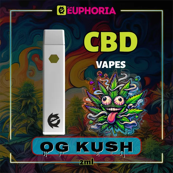 CBD пълнител от EEuphoria за вейпинг индустрията, съдържащ висококачествени канабиноиди.