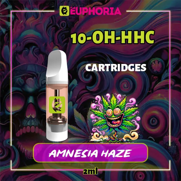 10-OH-HHC пълнител Amnesia Haze 2 мл от E-Euphoria