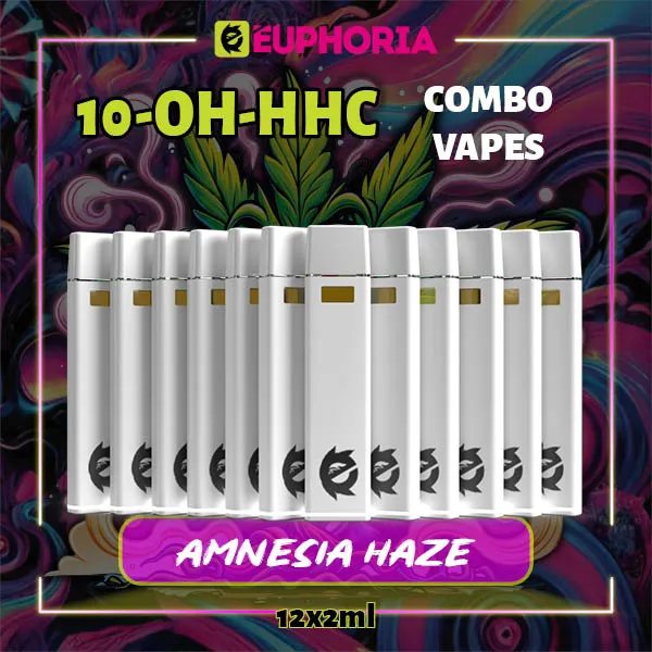 10-OH-HHC Vape Amnesia Haze 2 мл – 12 броя