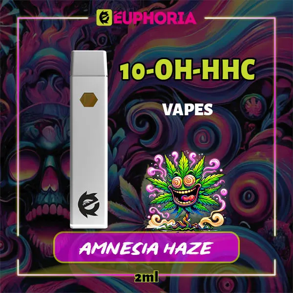 10-OH-HHC Amnesia Haze вейп устройство от E-Euphoria, 2мл