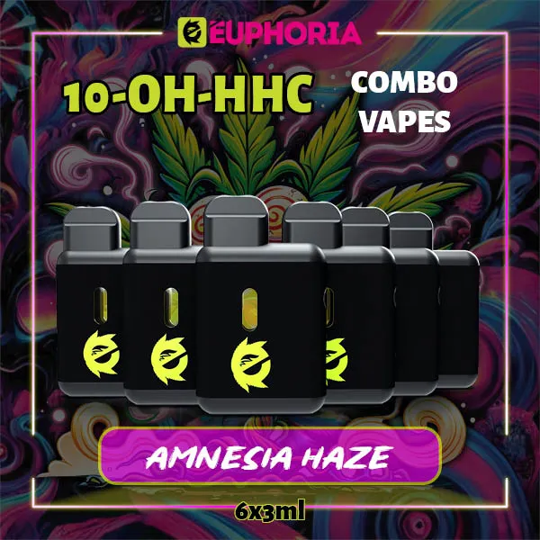 10-OH-HHC Vape Amnesia Haze 3 мл – 6 броя