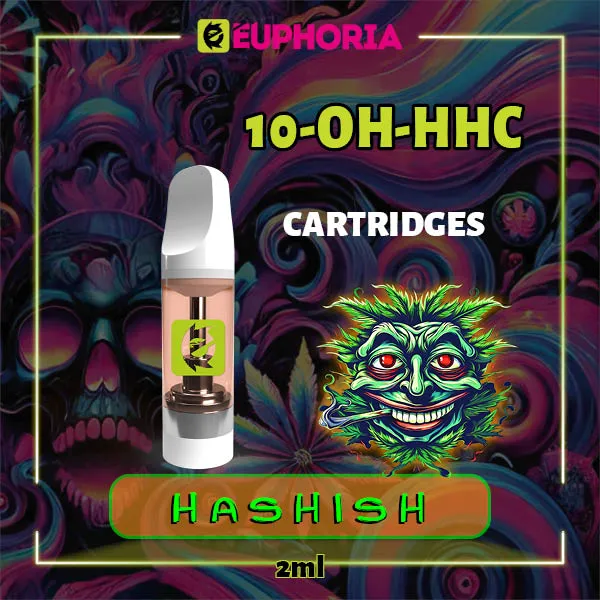 10-OH-HHC пълнител Hashish от E-Euphoria, 1x2мл