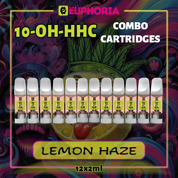 10-OH-HHC пълнители Lemon Haze 12x2 мл от E-Euphoria