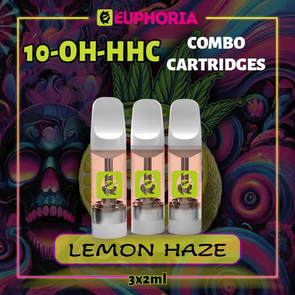 10-OH-HHC пълнители Lemon Haze 3x2 мл от E-Euphoria