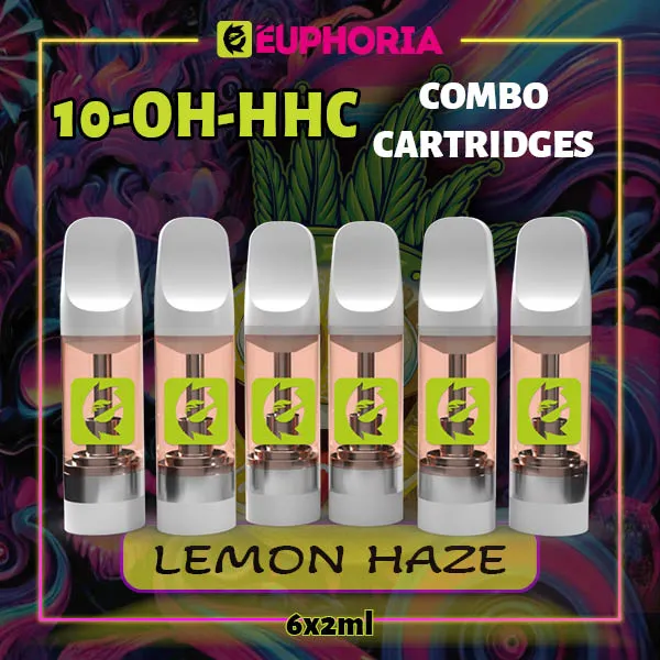 10-OH-HHC пълнители Lemon Haze 6x2 мл от E-Euphoria