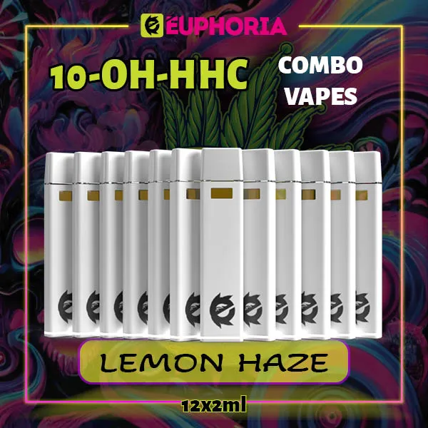 10-OH-HHC Vape Lemon Haze 12 броя 2 мл