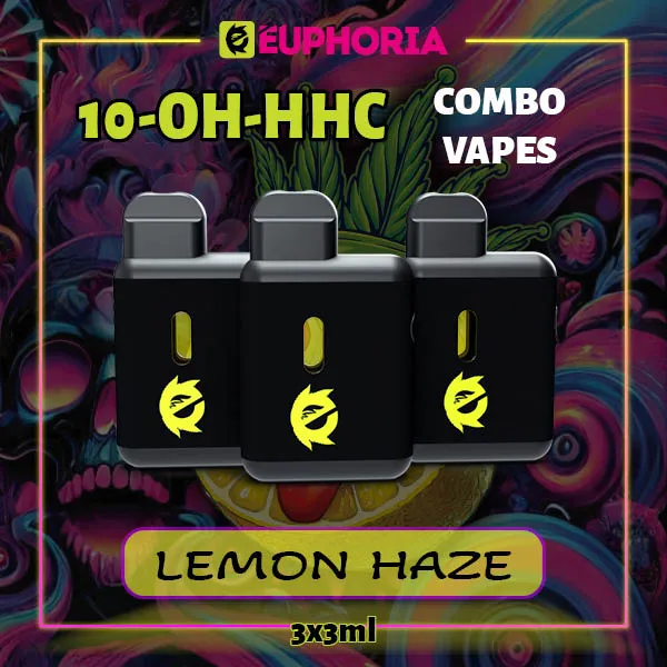 10-OH-HHC Vape Lemon Haze 3 мл – 3 брой