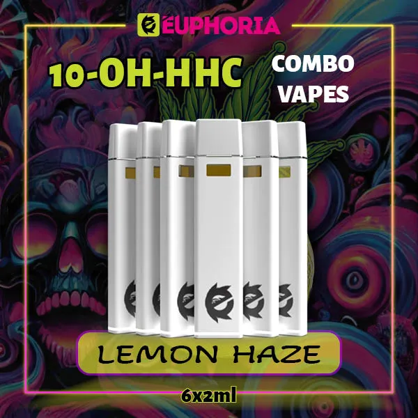 10-OH-HHC Vape Lemon Haze 6 броя 2 мл