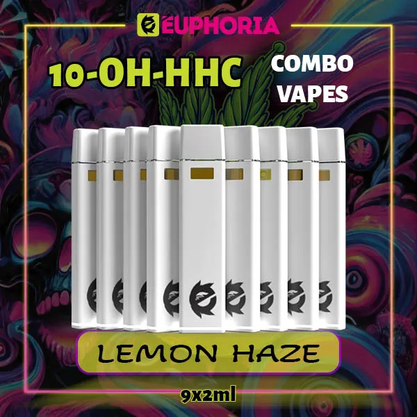 10-OH-HHC Vape Lemon Haze 9 броя 2 мл