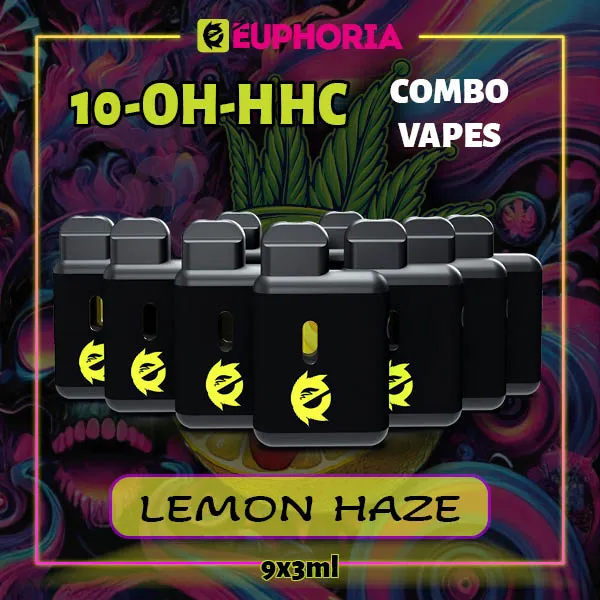 10-OH-HHC Vape Lemon Haze 3 мл – 9 броя