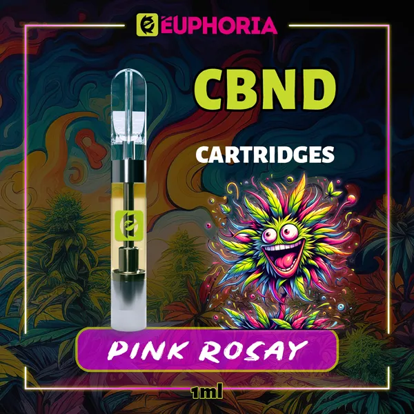 CBND пълнител Pink Rosay от E-Euphoria, 1мл