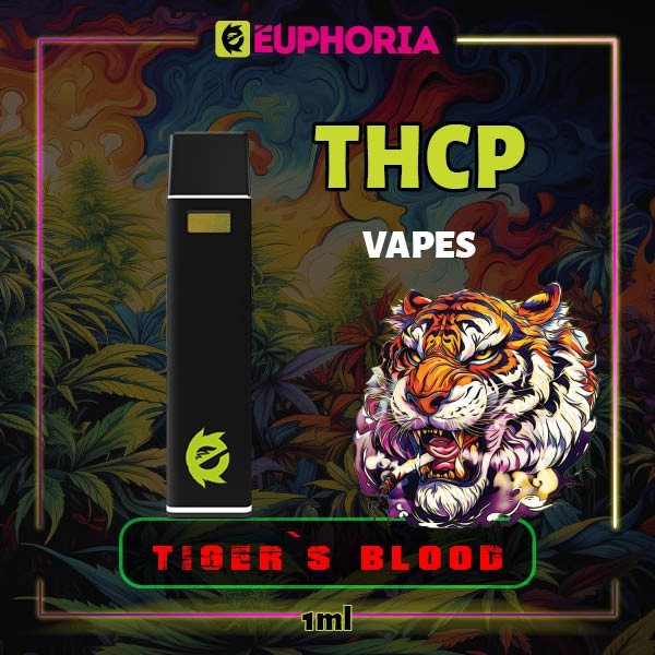 THCP вейп Tiger's Blood 1 мл от E-Euphoria