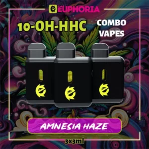 10-OH-HHC Vape 3 мл. x 3 Amnezia Haze 95%