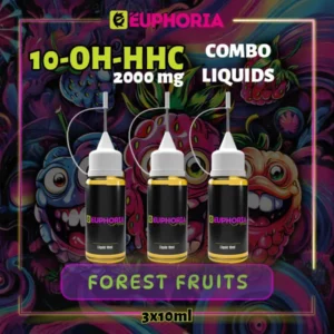 10-OH-HHC Вейп Течност x 3 10мл/2000мг Forest Fruits