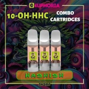 10-OH-HHC Вейп Пълнител 2мл x 3 Hashish 95%