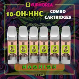 10-OH-HHC Вейп Пълнител 2мл x 6 Hashish 95%