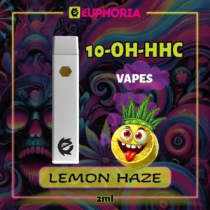 10 OH HHC Vape 2 мл. Lemon Haze 95%