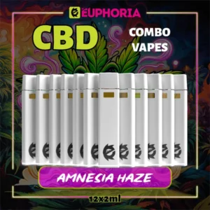 CBD Вейп x 12 Amnezia Haze 60%