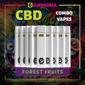 CBD Вейп x 9 Forest Fruts 60%