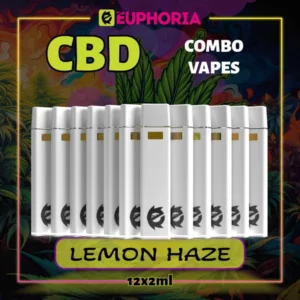 CBD Вейп x 12 Lemon Haze 60%