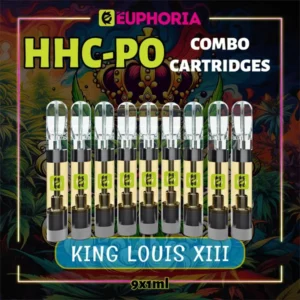 HHC-PO Вейп Пълнител 1мл x 9 King Louis XIII